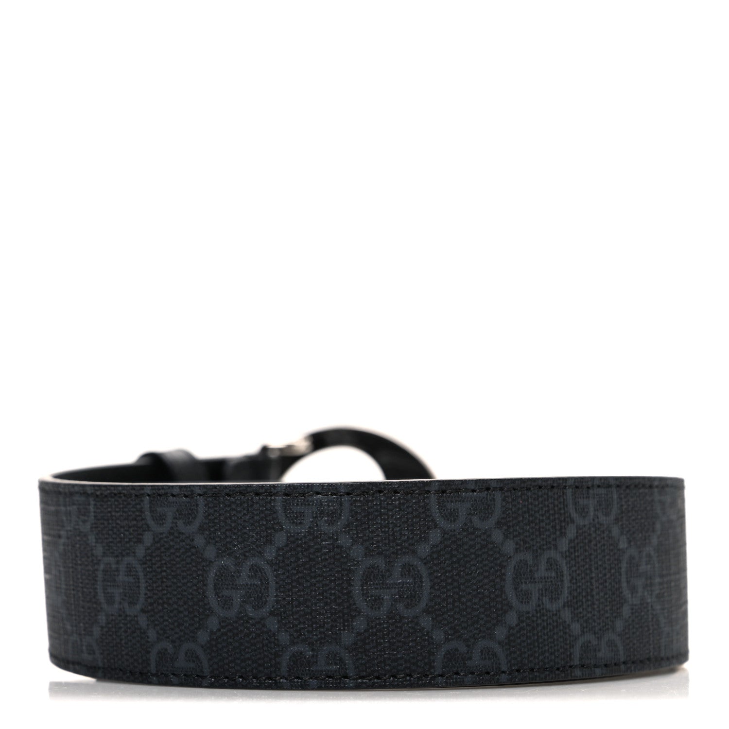 Gucci GG Supreme Monogram Blondie 40mm Belt 85 34 Black 2 of 6