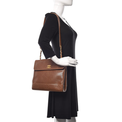 Chanel Caviar CC Shoulder Bag Brown 2 of 20