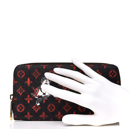 Louis Vuitton Catogram Zippy Wallet Marron 2 of 8