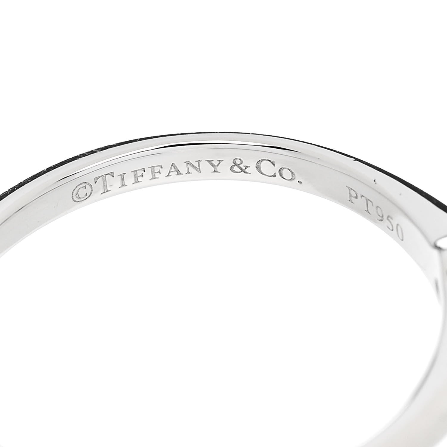 Tiffany Platinum Diamond .18ct Solitaire Engagement Ring 52 6 6 of 6