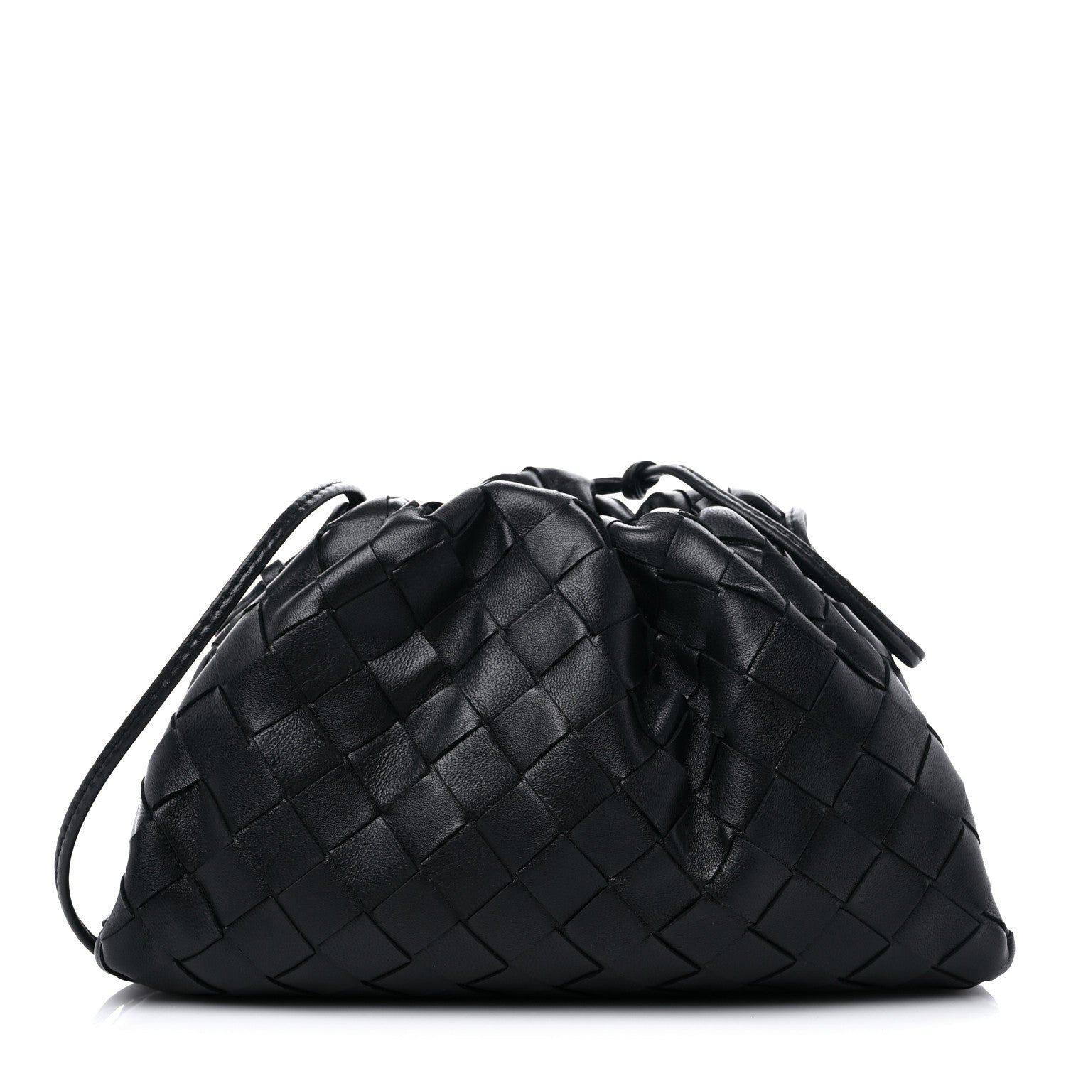 Bottega Veneta Nappa Intrecciato The Mini Pouch Black 1 of 7