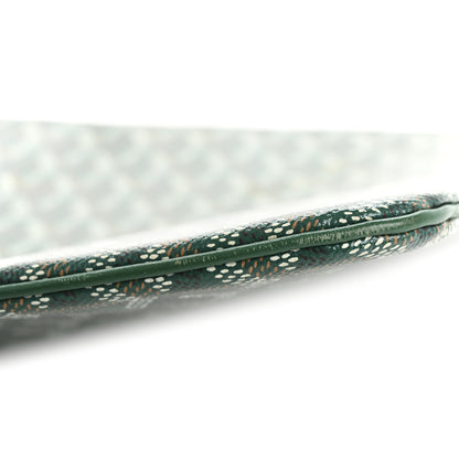 Goyard Goyardine Senat Pochette MM Green 10 of 11