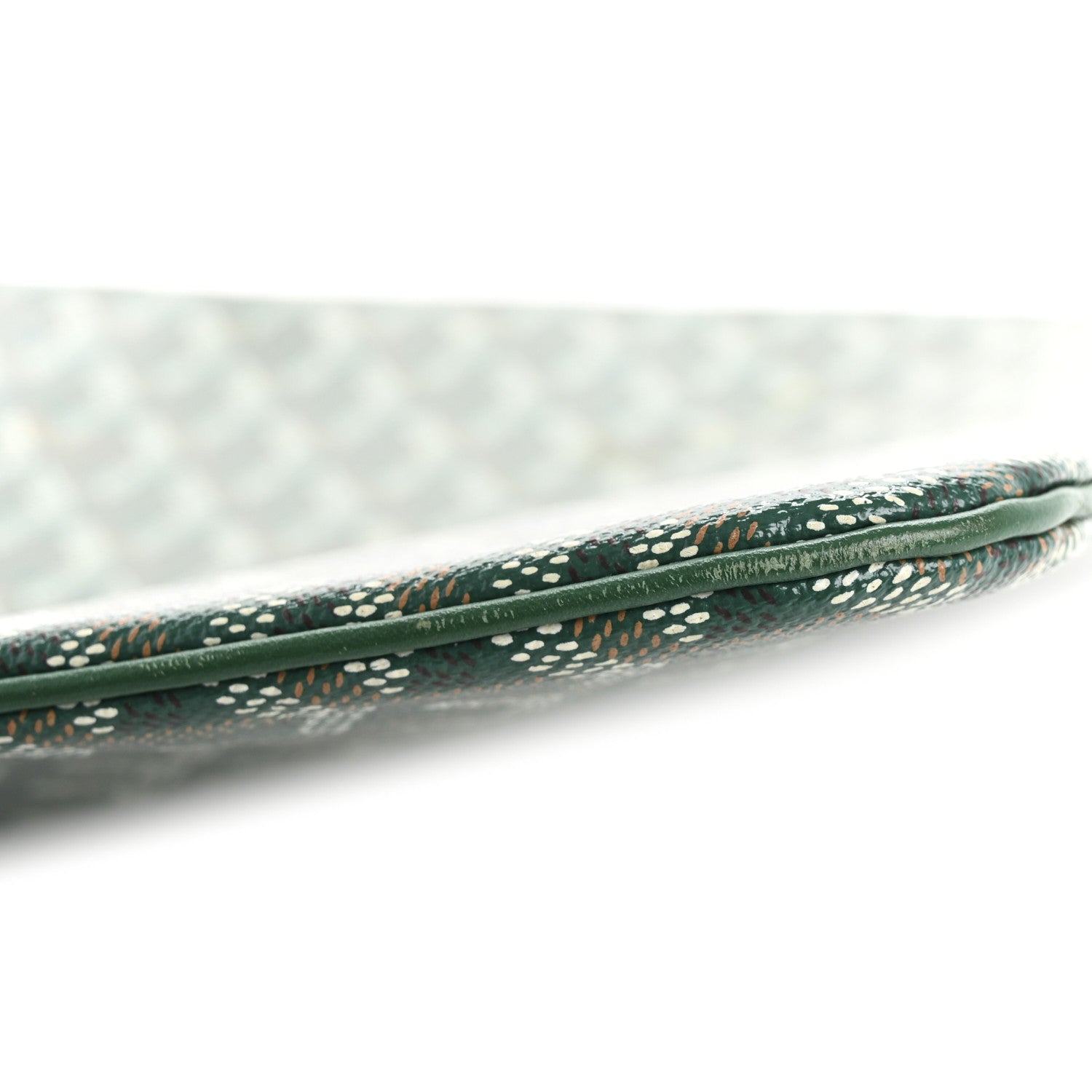 Goyard Goyardine Senat Pochette MM Green 10 of 11