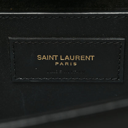 Saint Laurent Calfskin Small Classic Monogram Kate Tassel Satchel Black 6 of 10
