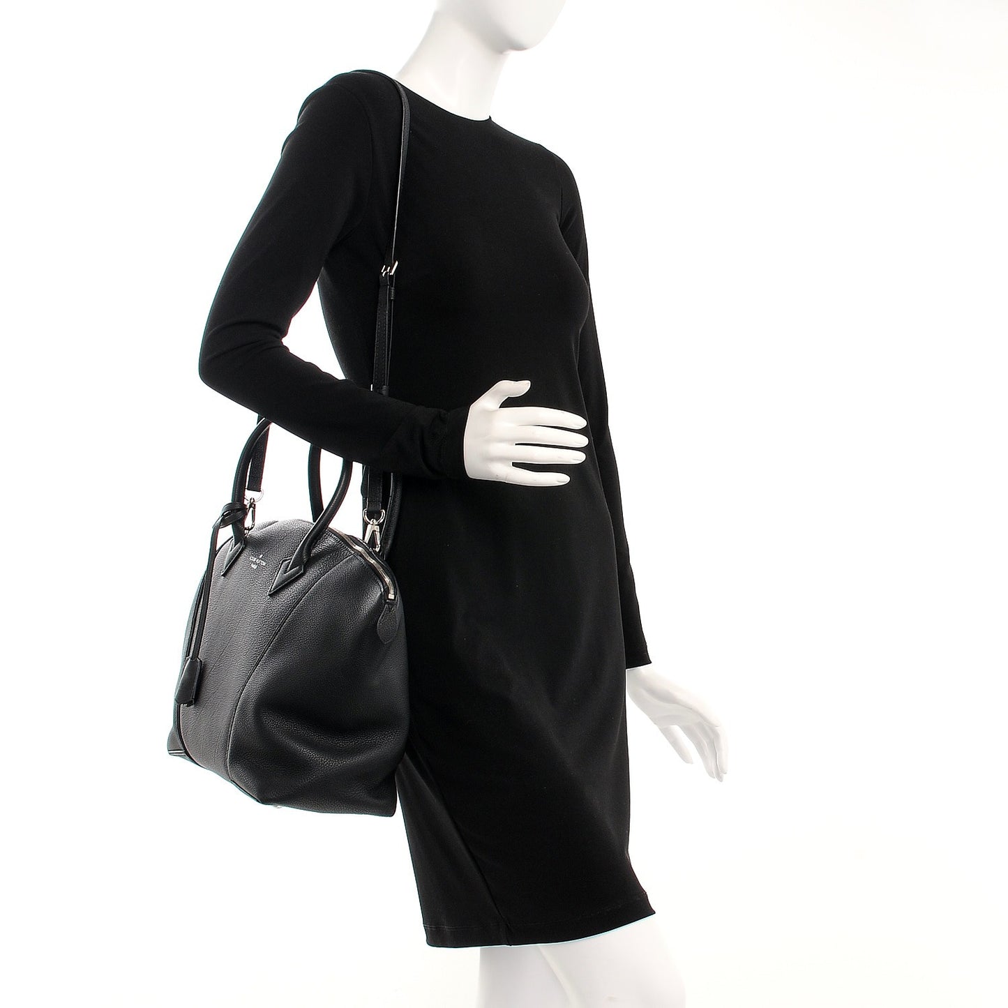 Veau Cachemire Soft Lockit MM Black