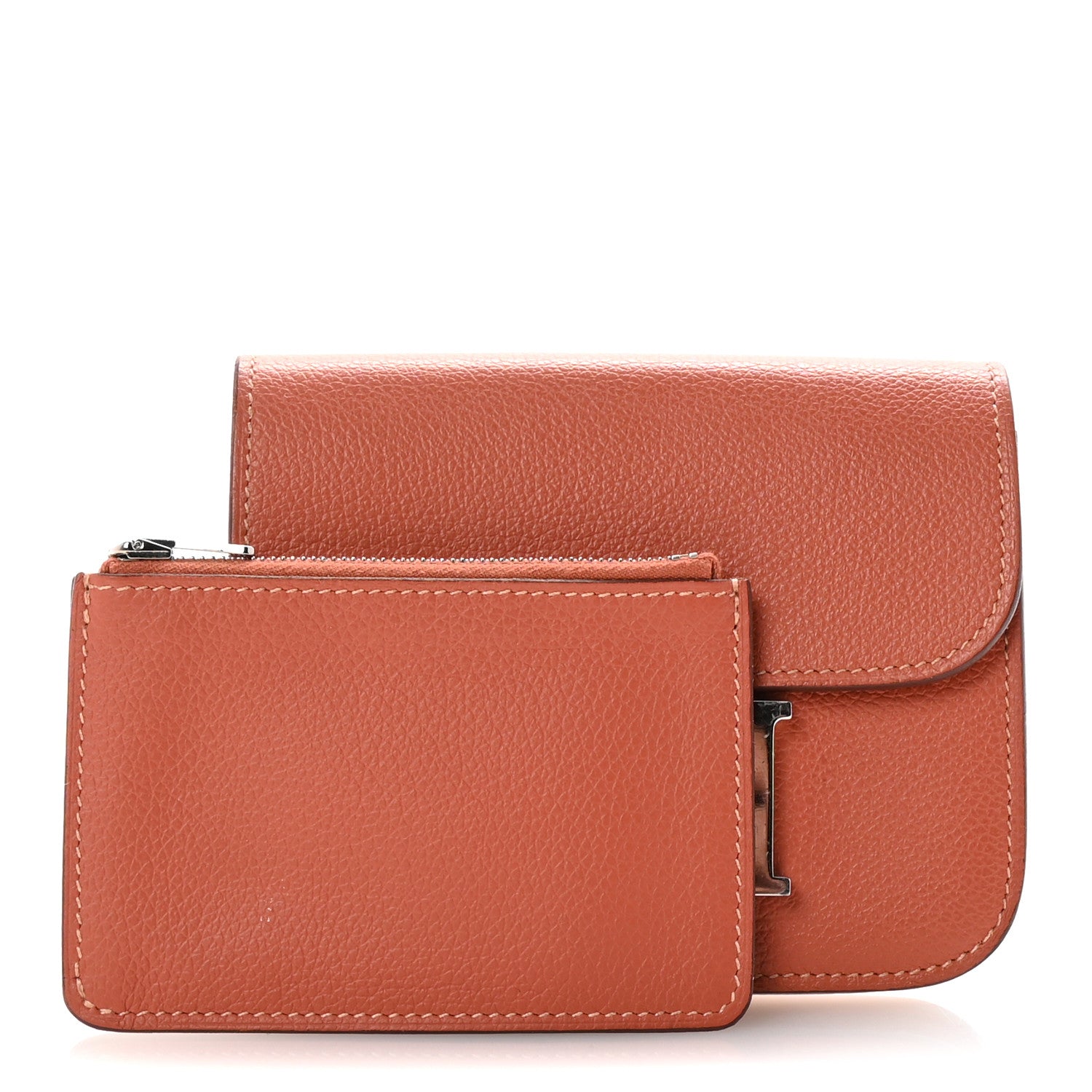 Hermes Evercolor Constance Slim Wallet Blush 3 of 8