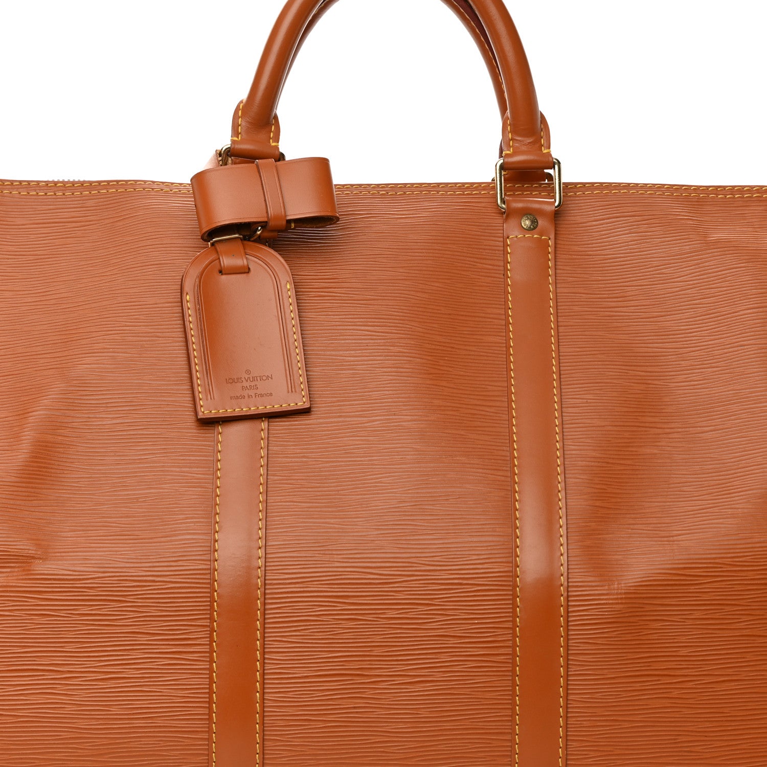 Louis Vuitton Epi Keepall 55 Cipango 7 of 26