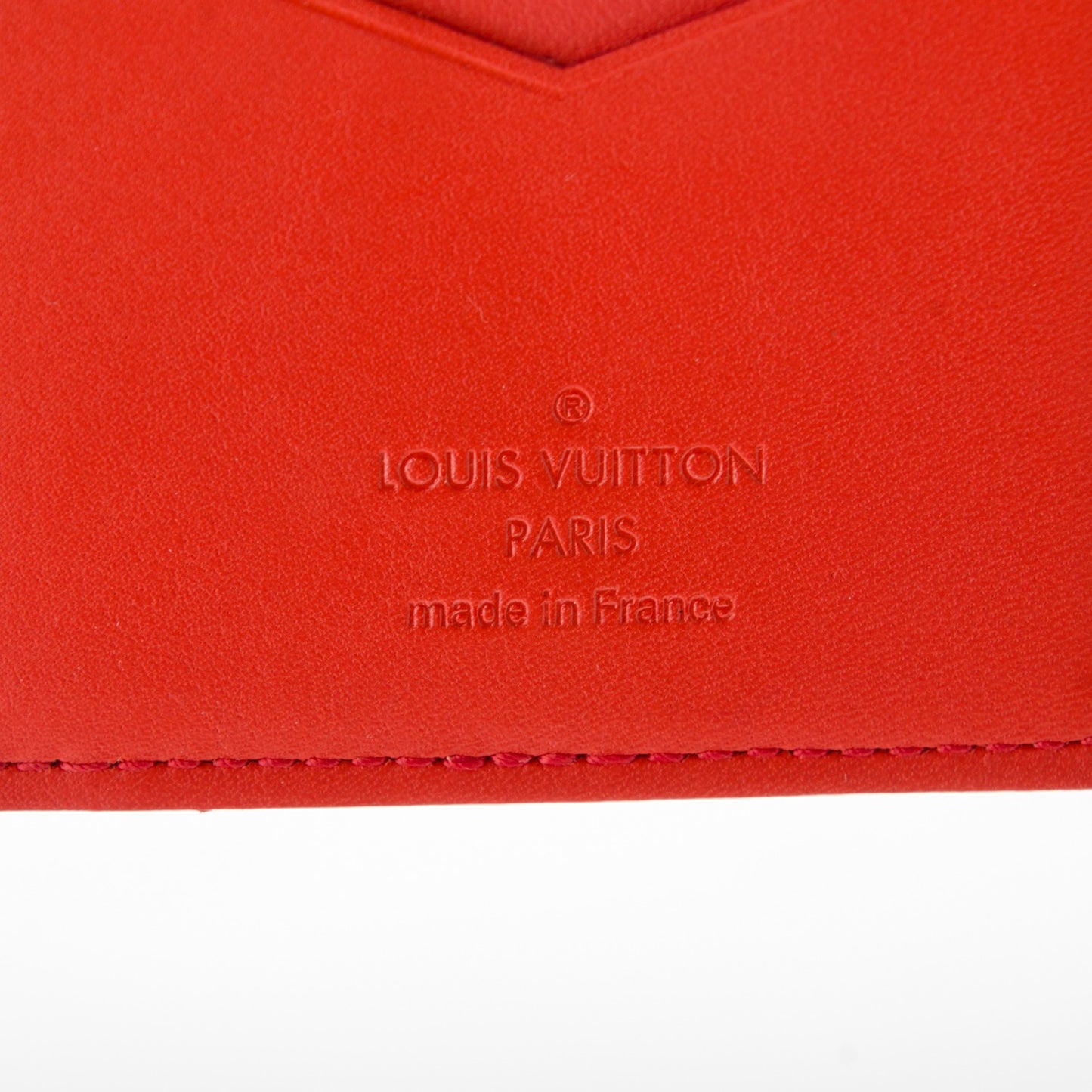 Neon Damier Infini Pocket Organizer Orange