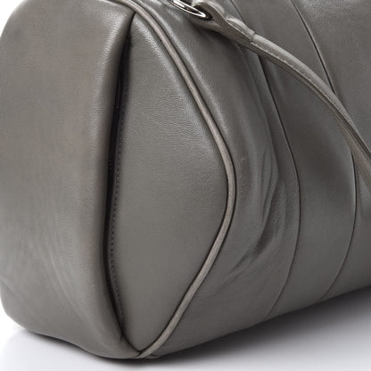Alexander Wang Lambskin Rocco Gray Silver Clear Hardware 10 of 15