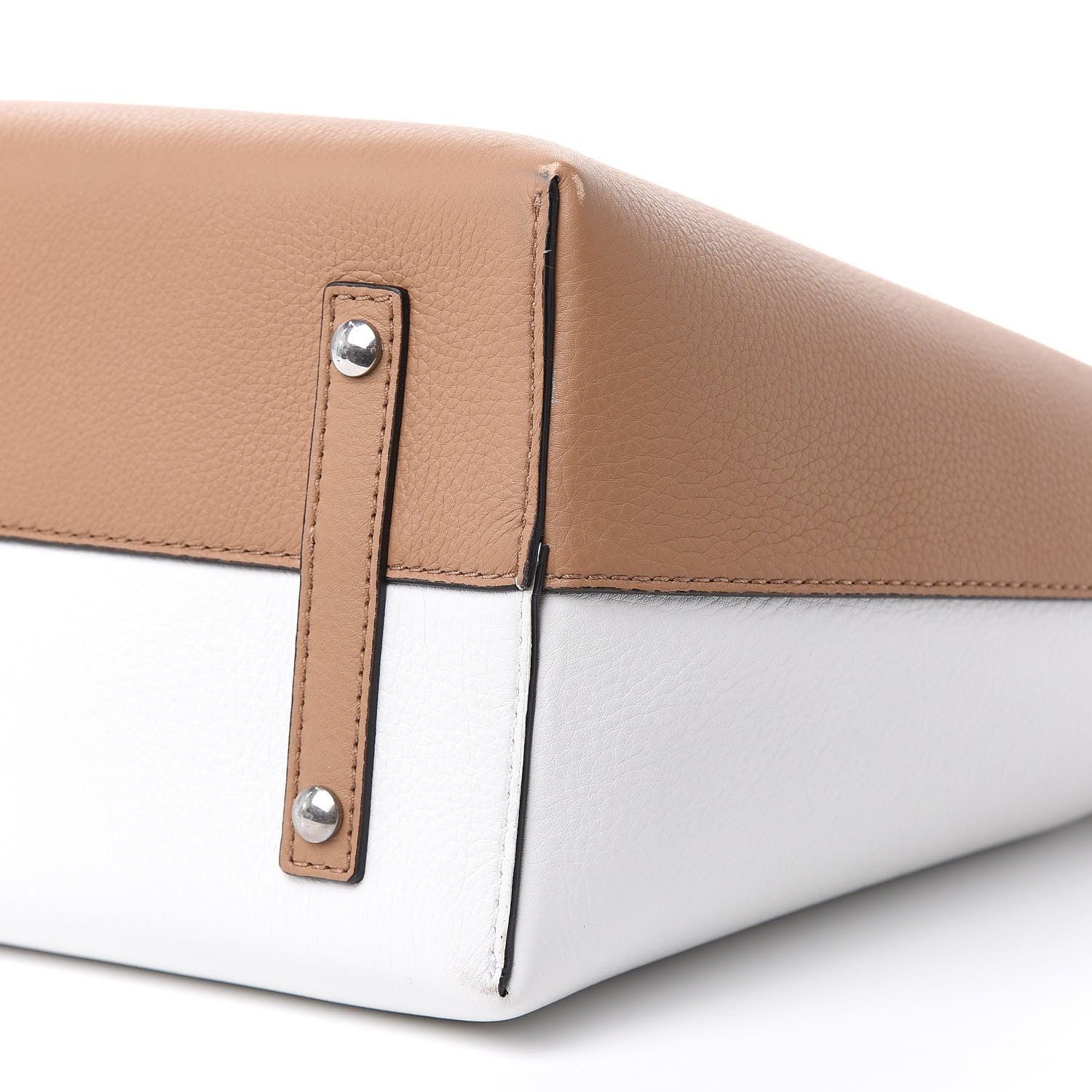 Burberry Soft Grain Calfskin Medium Belt Bag Light Camel Chalk White 10 of 12