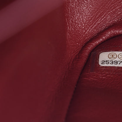 Chanel Aged Calfskin 2.55 Reissue 226 Flap Burgundy 7 of 8