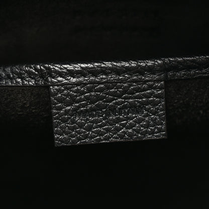 Celine Drummed Calfskin Nano Luggage Black 6 of 11