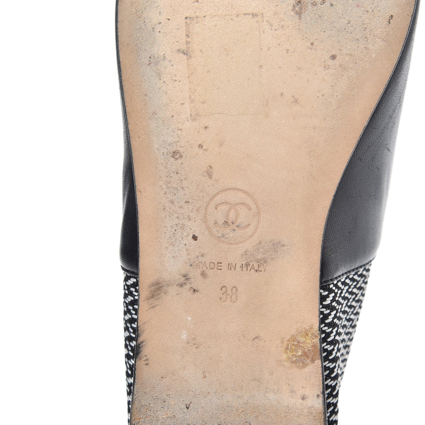 Calfskin Grosgrain Camellia Mocassin Loafers 38 Black