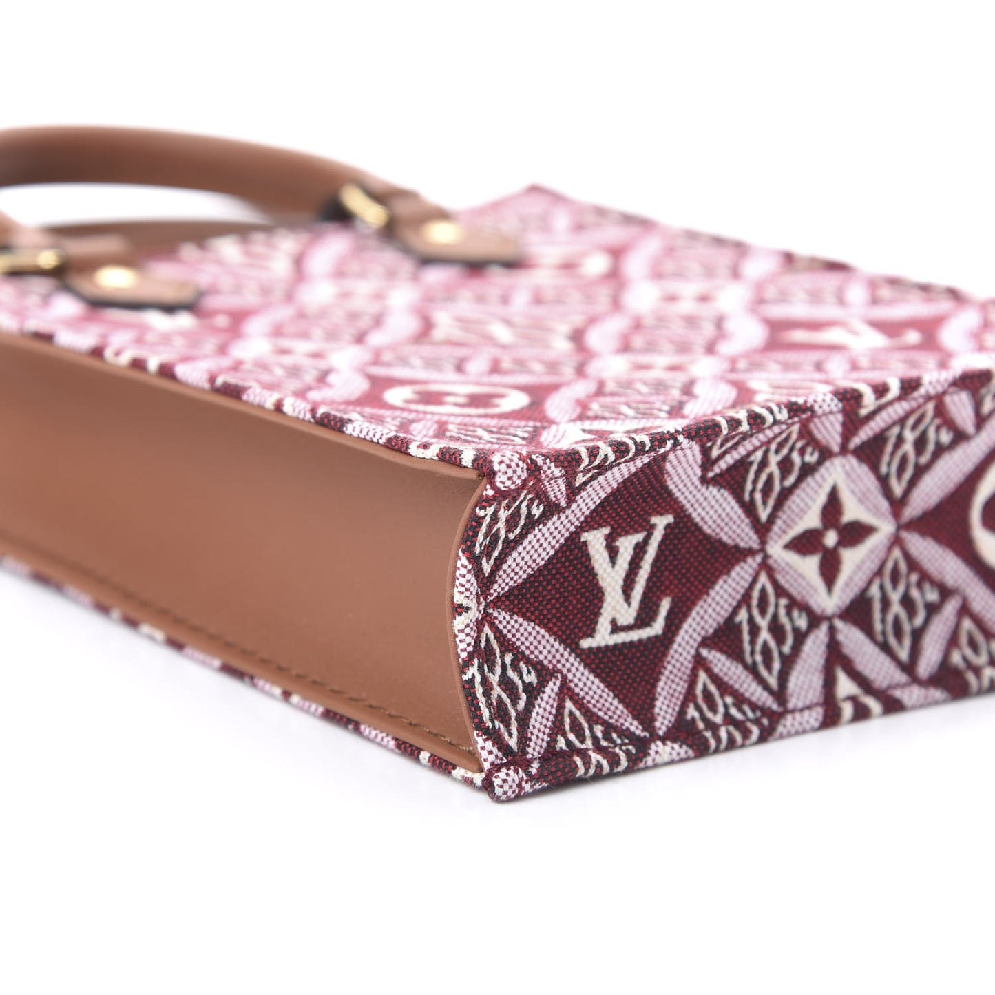 Jacquard Since 1854 Petit Sac Plat Bordeaux