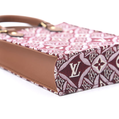 Louis Vuitton Jacquard Since 1854 Petit Sac Plat Bordeaux 6 of 10