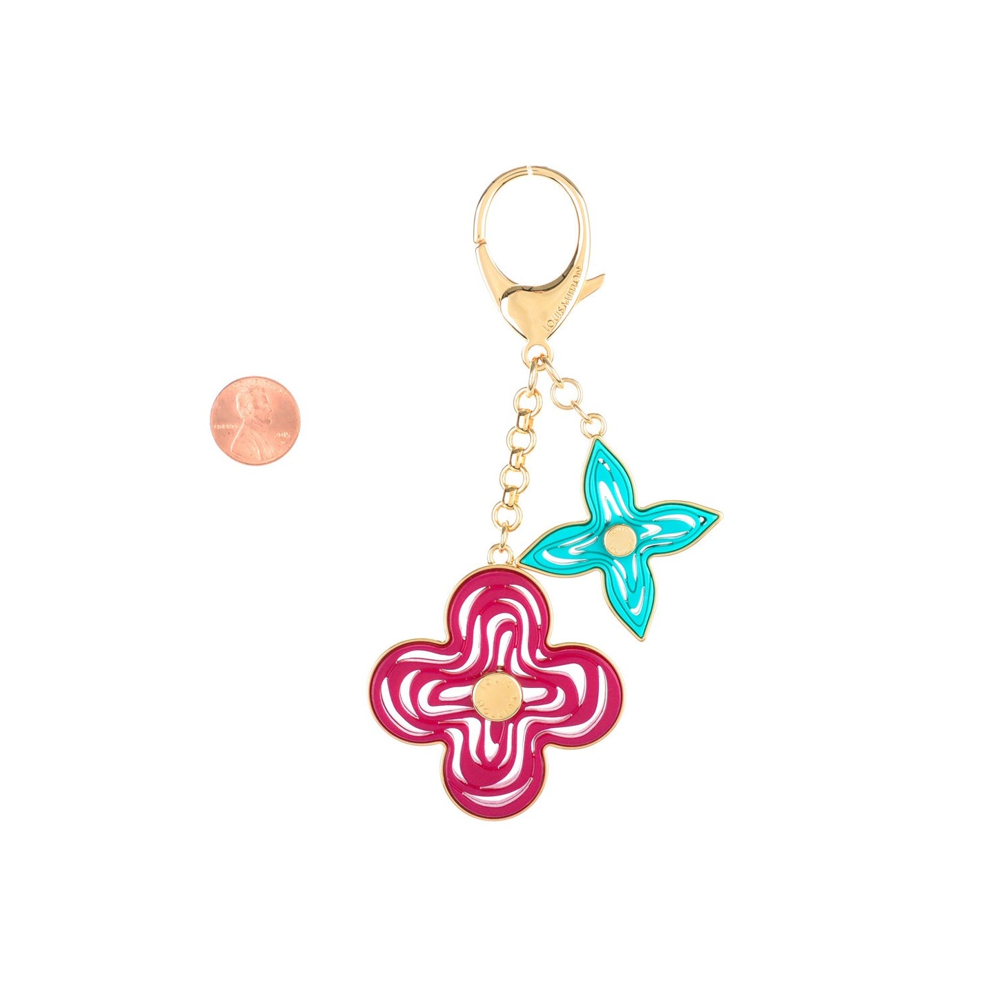 Resin Naif Bag Charm Grenadine