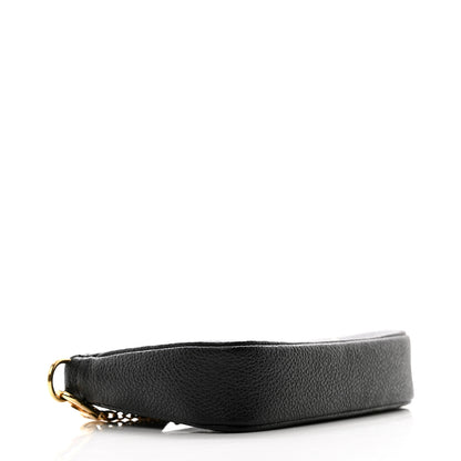 Louis Vuitton Empreinte Monogram Giant Mini Pochette Accessories Black 4 of 7