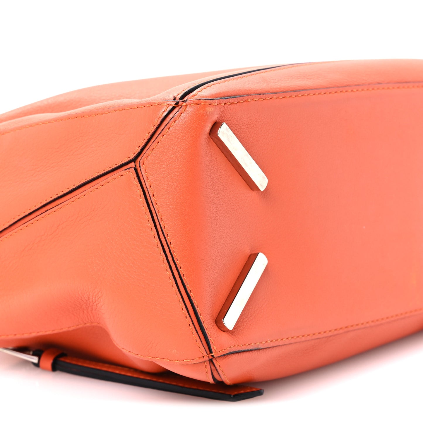 Calfskin Small Puzzle Bag Coral