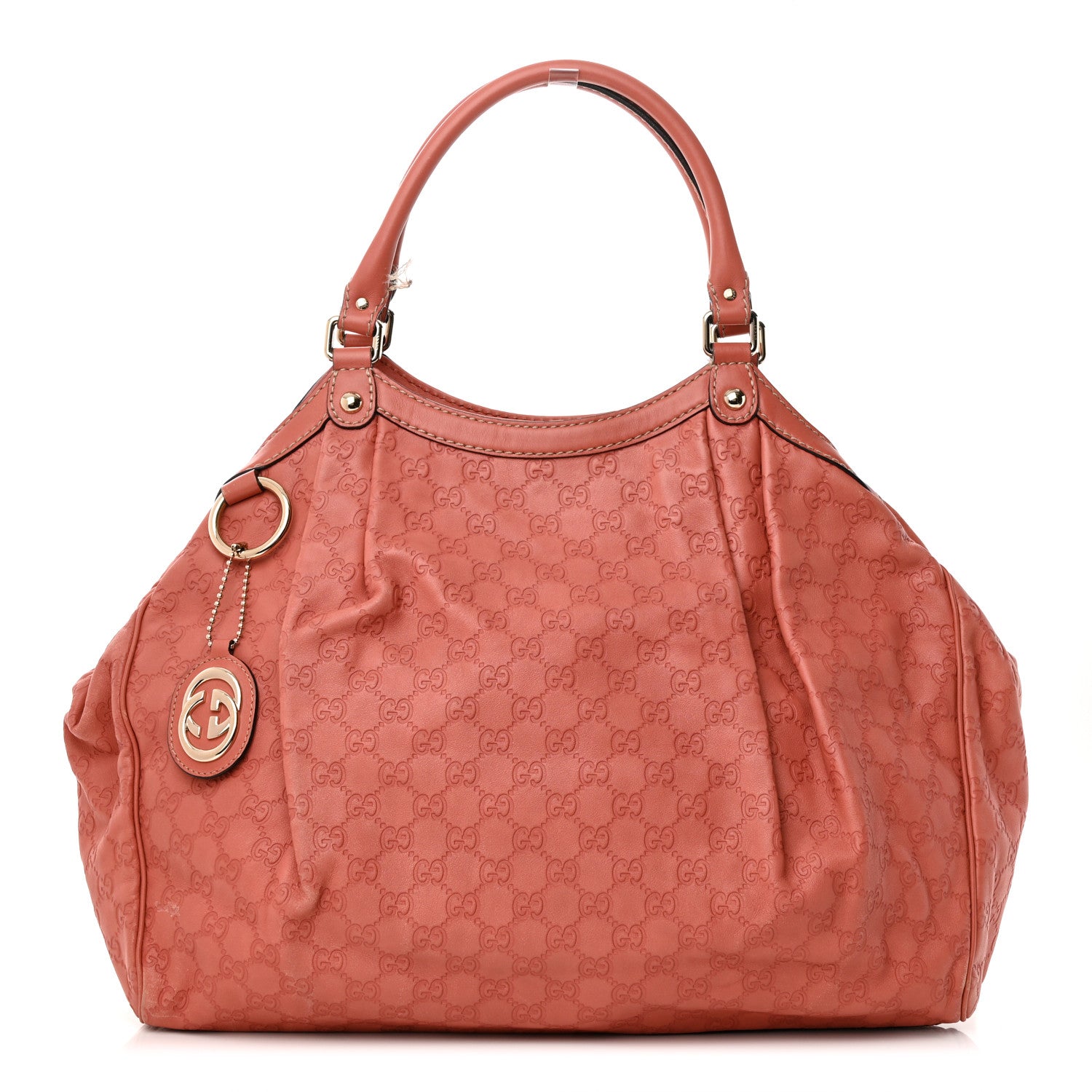 Gucci Guccissima Large Sukey Tote Rose 1 of 19