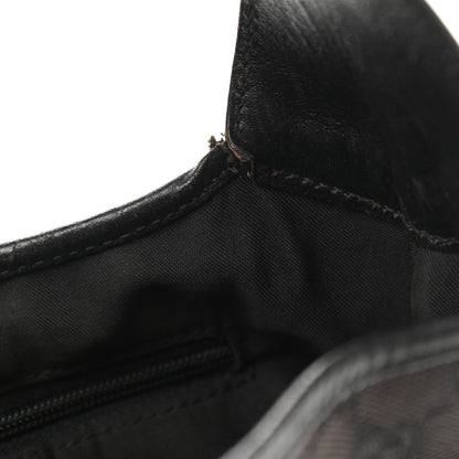 Gucci Monogram Small Jackie O Hobo Black 10 of 12