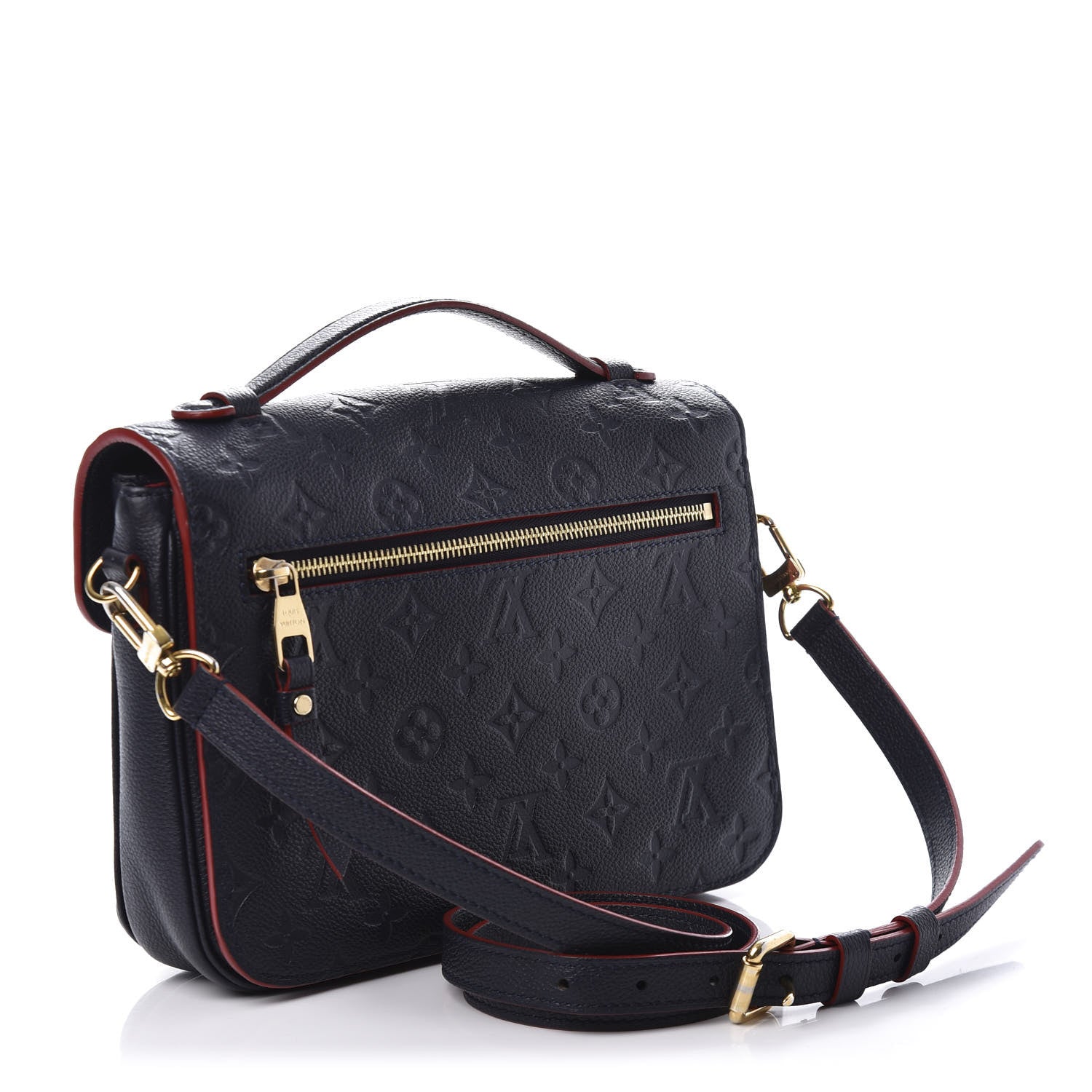 Louis Vuitton Empreinte Pochette Metis Marine Rouge 3 of 9