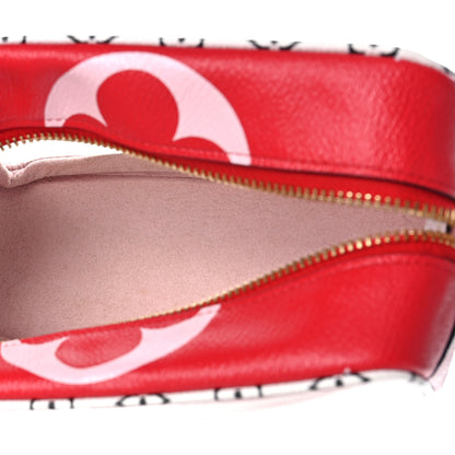 Louis Vuitton Monogram Giant Beach Pouch Rouge 5 of 8