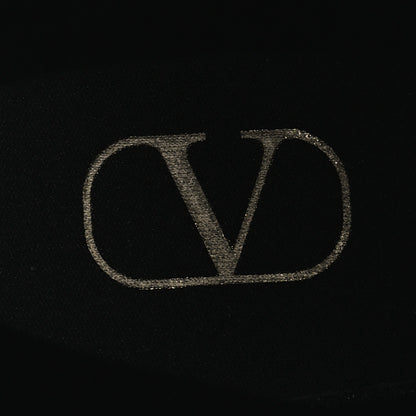 Valentino Garavani Rubber Vlogo Knee High Rain Boots 39 Black 9 of 11