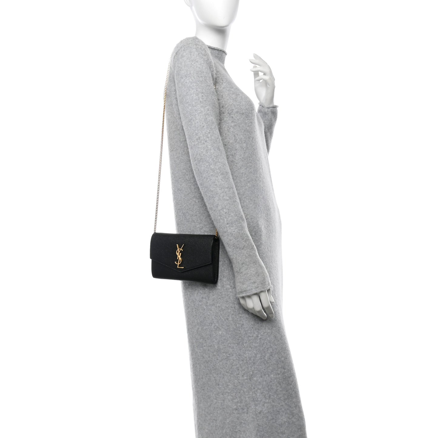 Grain de Poudre Uptown Chain Wallet Black