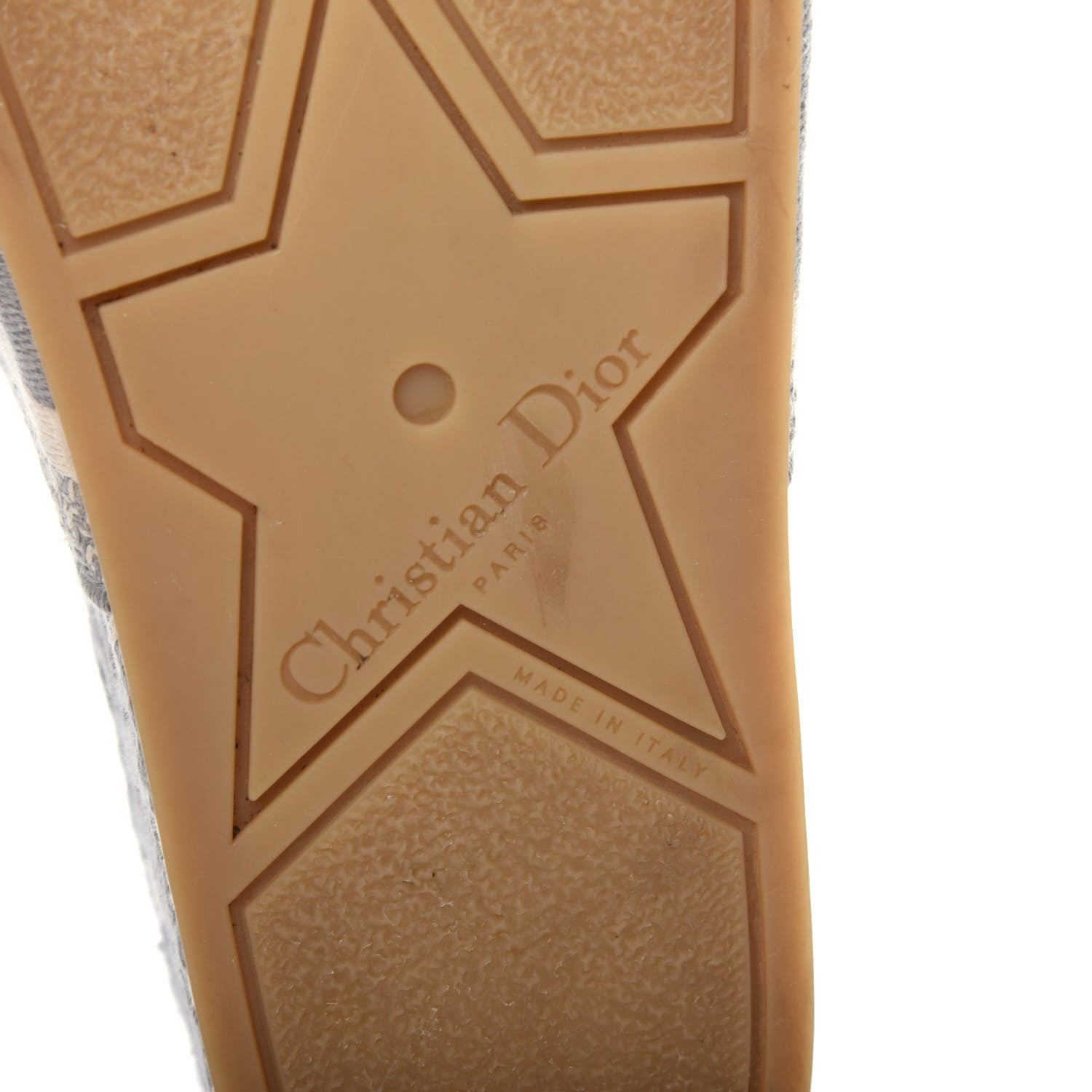 Christian Dior Oblique D-Way Platform Sandal 37 Grey Stone 9 of 11