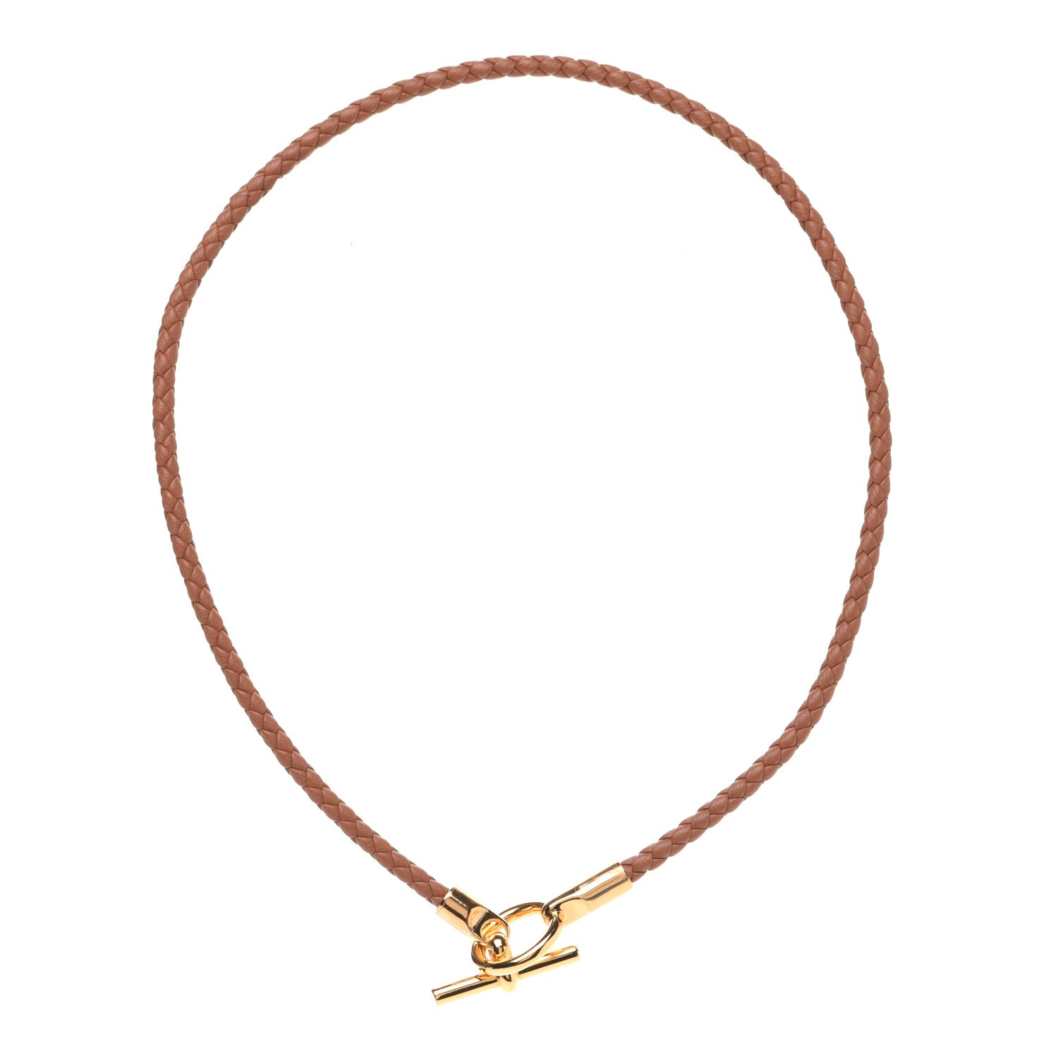 Hermes Swift Glenan Necklace Gold 1 of 6
