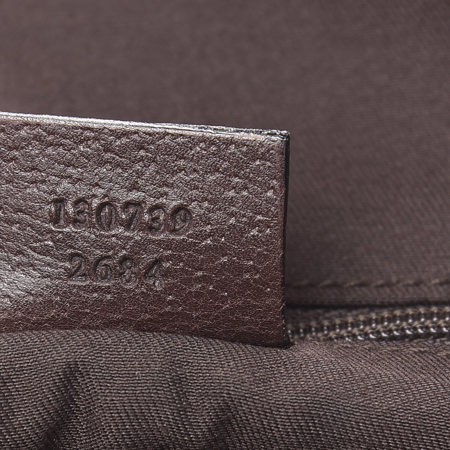 Monogram Small Abbey Tote Dark Brown
