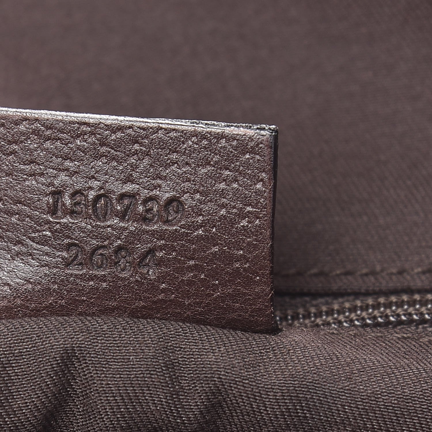 Gucci Monogram Small Abbey Tote Dark Brown 7 of 12