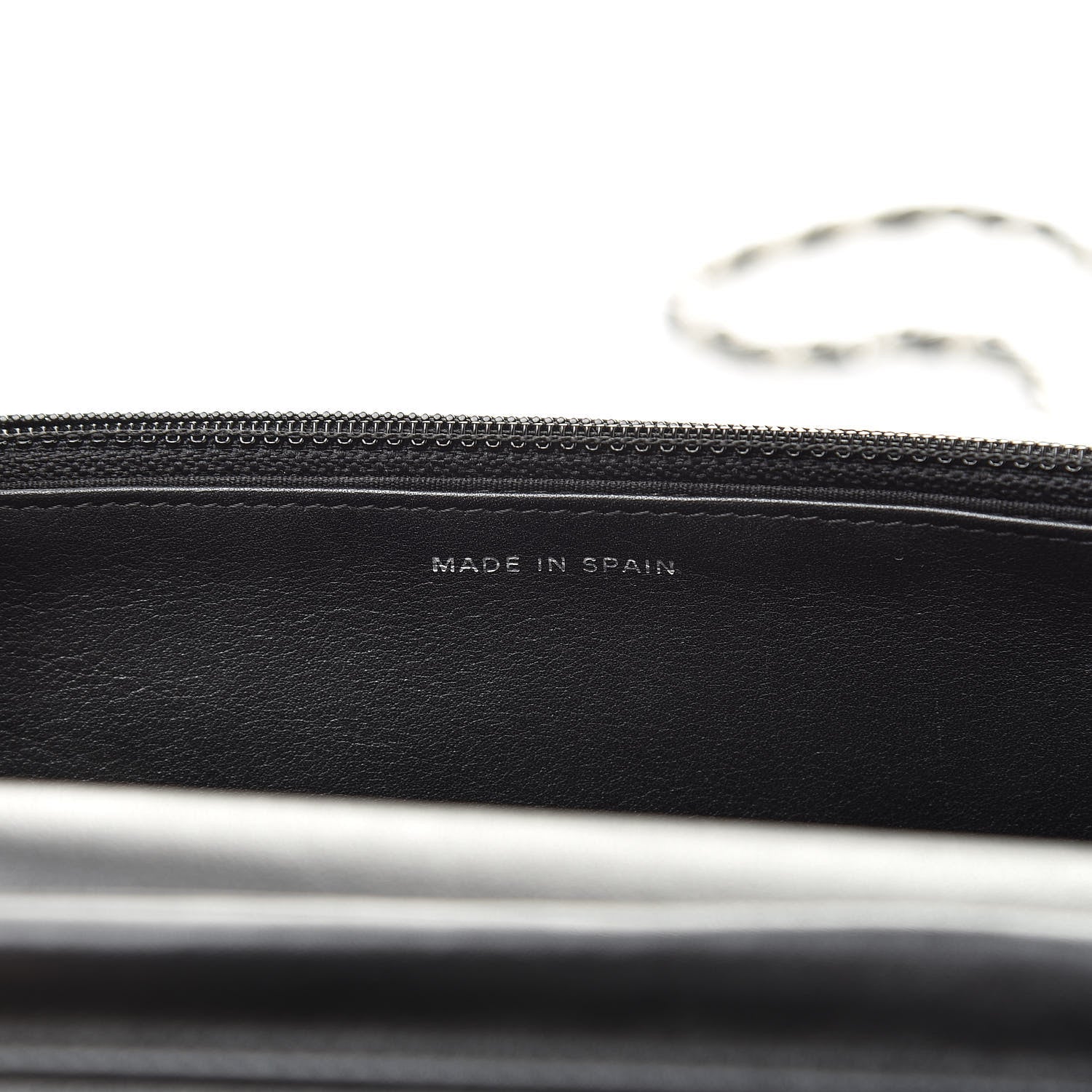 Chanel Caviar Timeless CC Wallet On Chain WOC Black 7 of 12