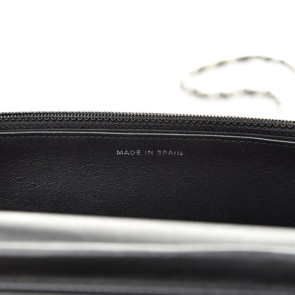 Chanel Caviar Timeless CC Wallet On Chain WOC Black 7 of 12