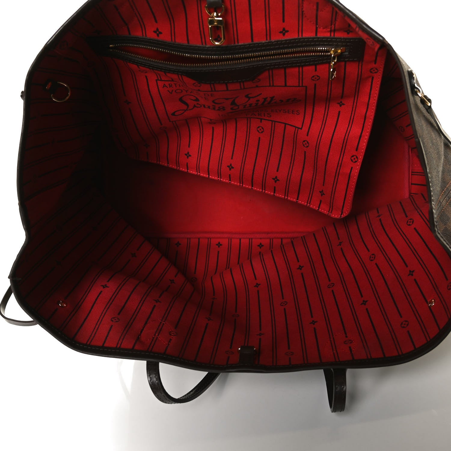 Louis Vuitton Damier Ebene Neverfull GM 5 of 17