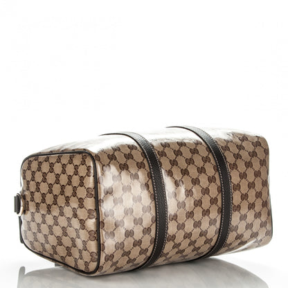 Gucci Crystal Monogram Medium Joy Boston Dark Brown 4 of 7