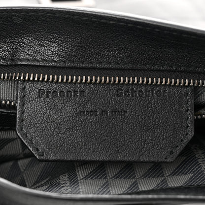 Proenza Schouler Lambskin PS1 Mini Pouch Messenger Black 6 of 10
