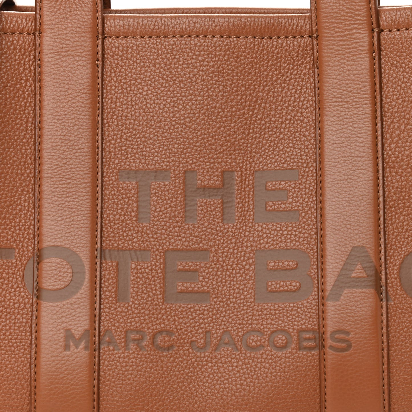 Grained Calfskin Medium The Tote Bag Argan Oil