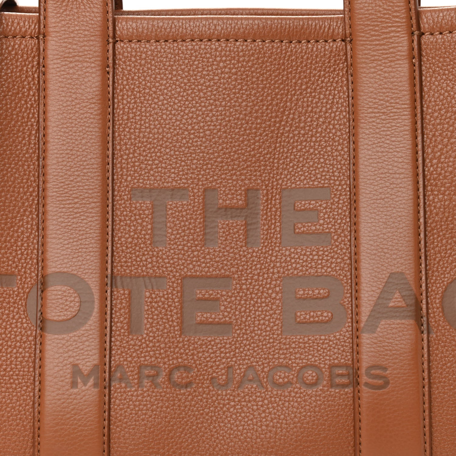 Marc Jacobs Grained Calfskin Medium The Tote Bag Argan Oil 8 of 10