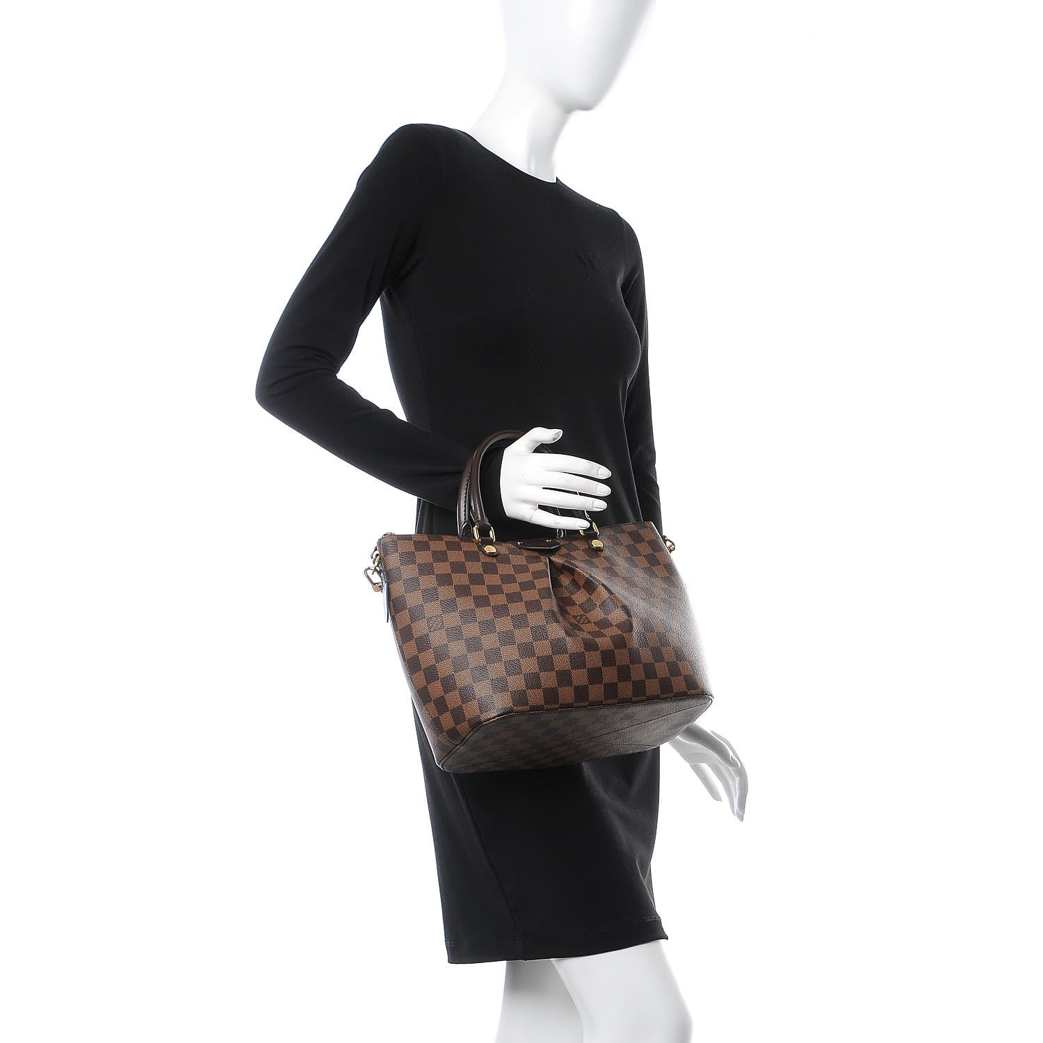 Louis Vuitton Damier Ebene Siena MM 2 of 10