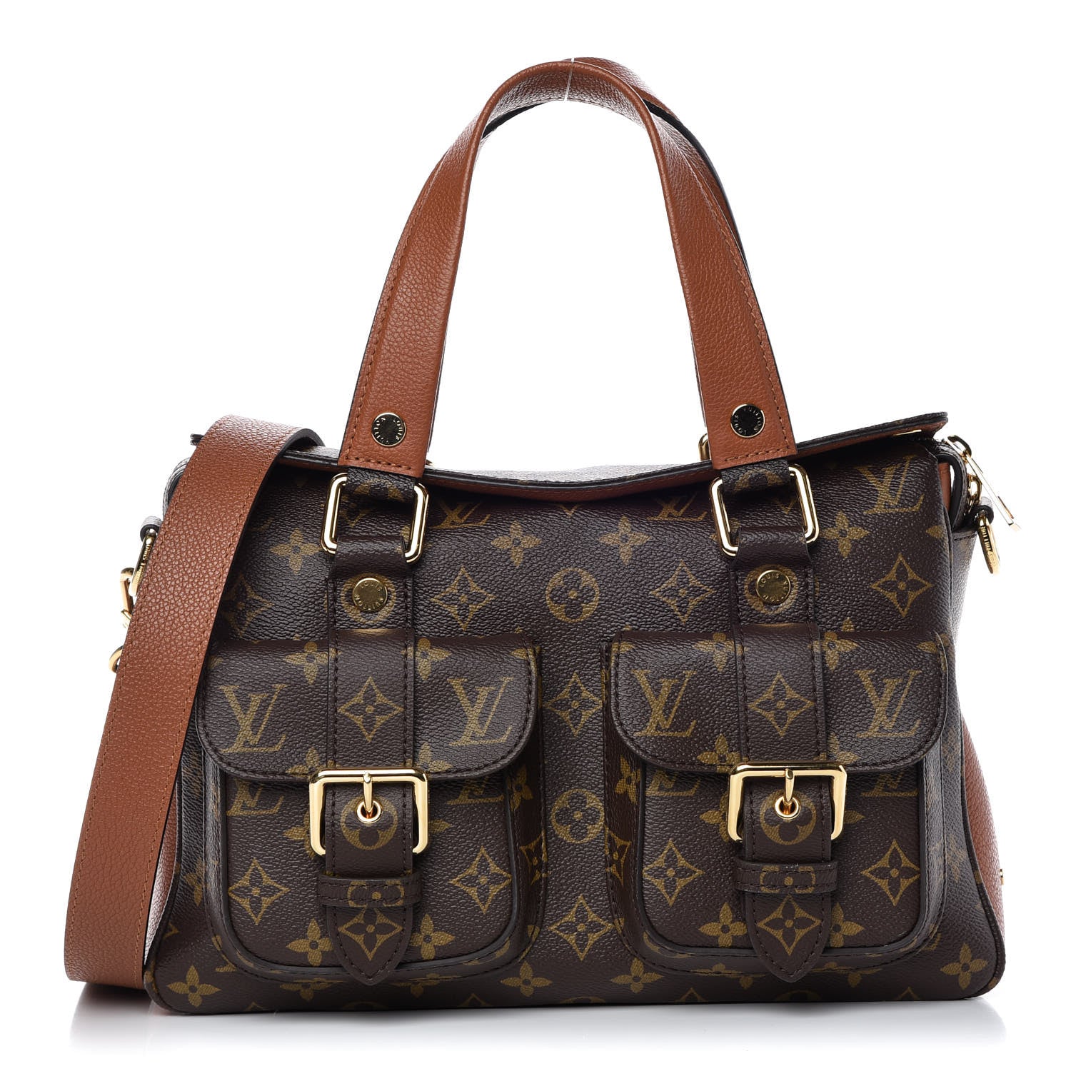 Louis Vuitton Monogram Manhattan NM Caramel 1 of 10