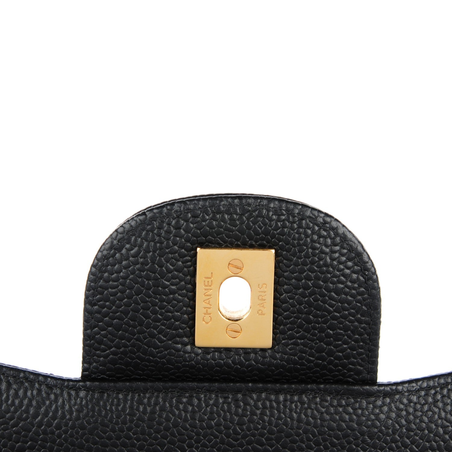 Chanel Caviar Quilted Jumbo Double Flap Black 5 of 9