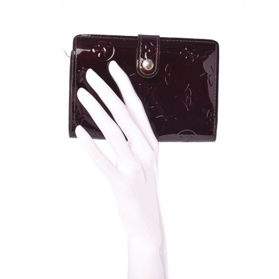 Vernis French Purse Wallet Amarante
