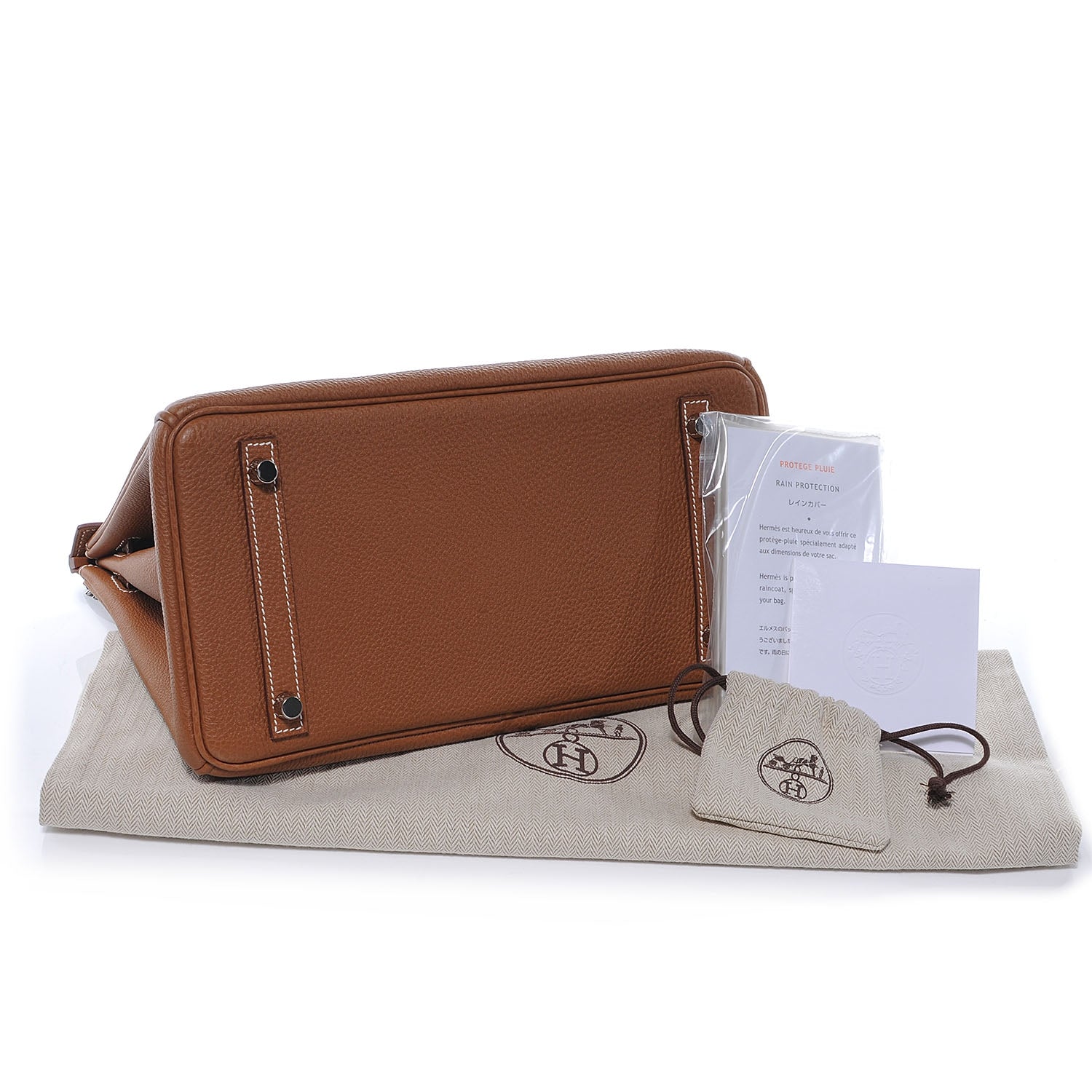 Hermes Togo Birkin 30 Gold 4 of 9