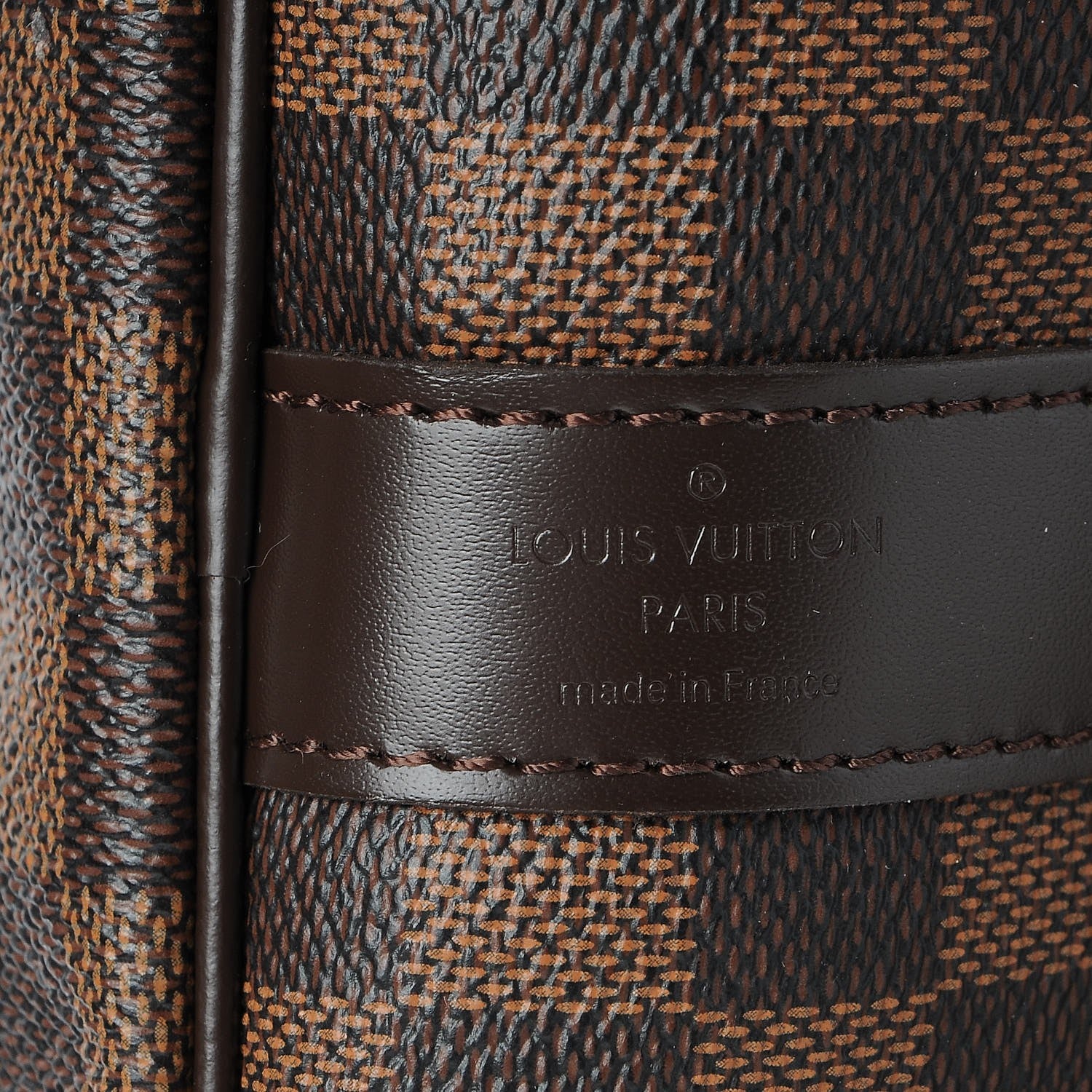 Louis Vuitton Damier Ebene Keepall Bandouliere 55 5 of 8
