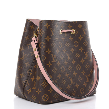Louis Vuitton Monogram Neonoe MM Rose Poudre 3 of 8