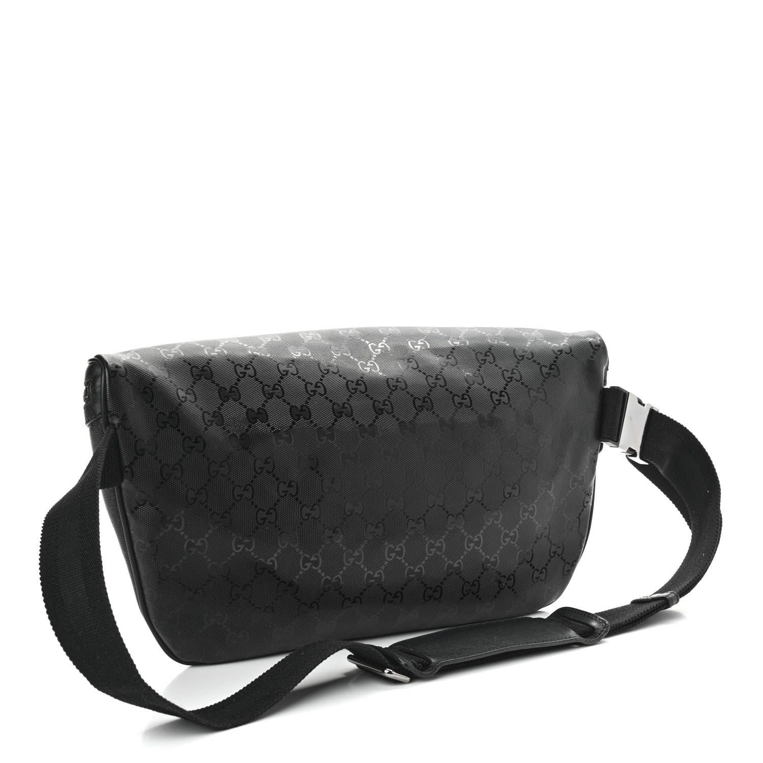 Gucci Imprime Monogram Belt Bag Black 3 of 11