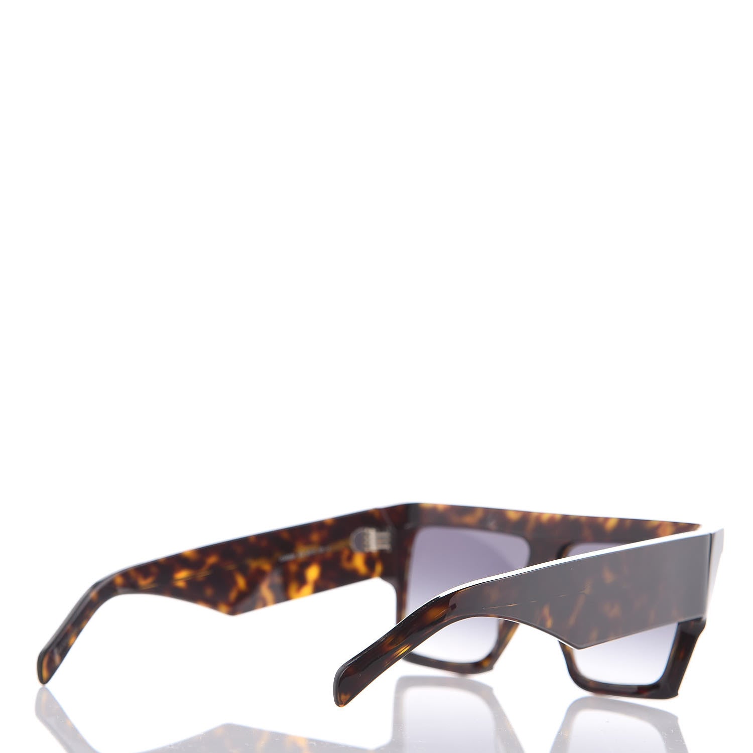 Celine Flat Top Sunglasses CL 40030I Havana 4 of 7