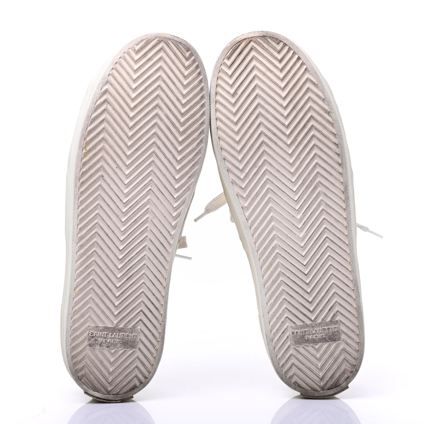 Metallic Calfskin Court Sneakers 37.5 Pale Gold