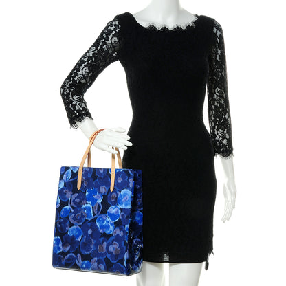Louis Vuitton Vernis Ikat Catalina NS Bag Grand Blue 2 of 7